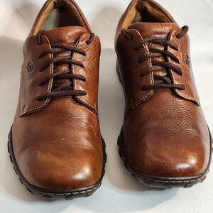 Vintage Born Tycoon Men's Brown Leather Shoes Size 10
